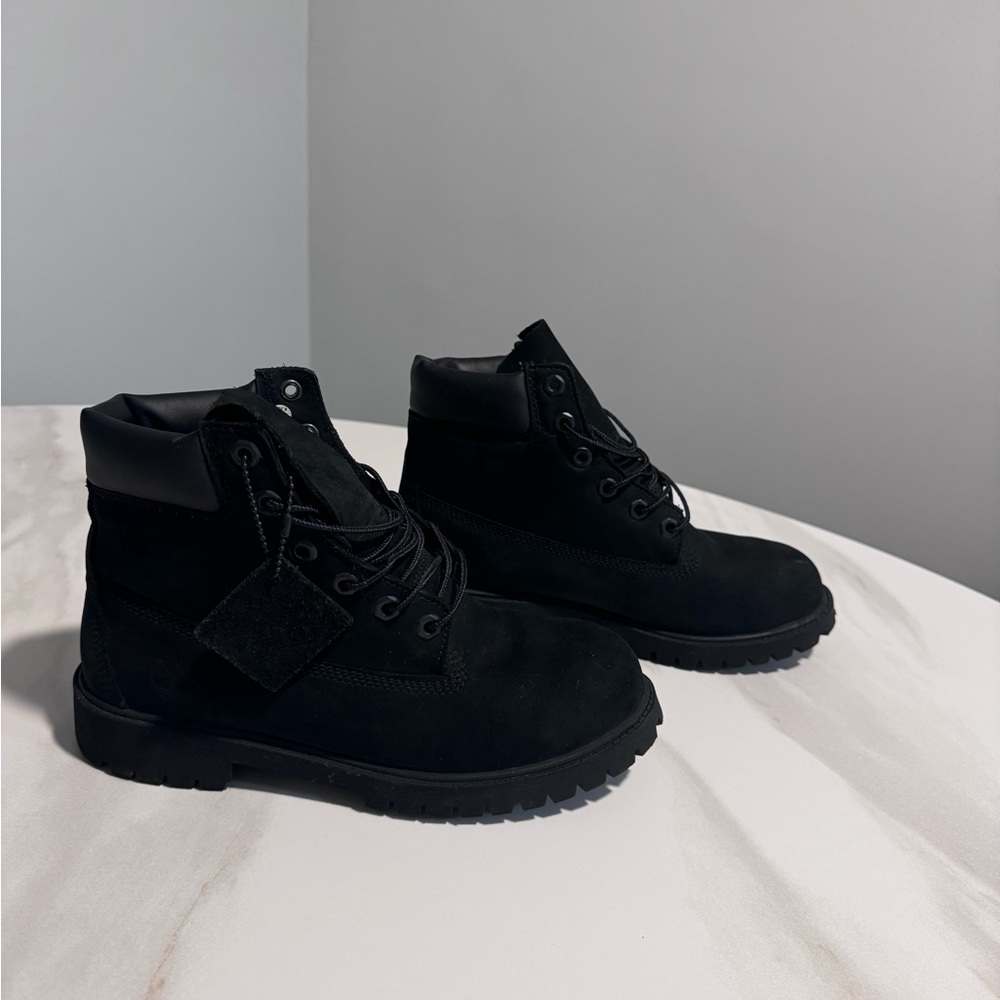 Timberland Black Nubuck Waterproof Boots
